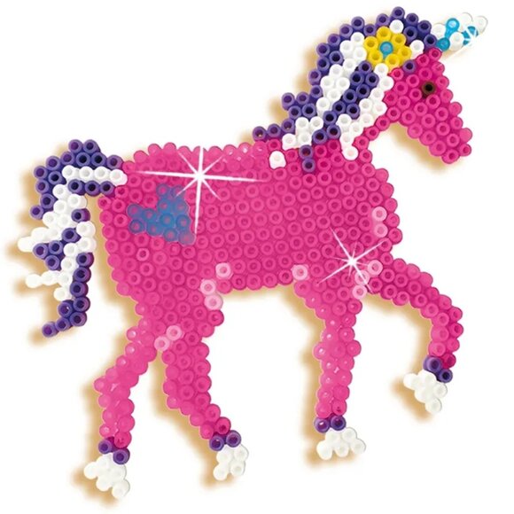 New in Box SES Iron on Beads - Unicorns and Princesses 2100 Pcs For Age 5+ - Picture 3 of 14